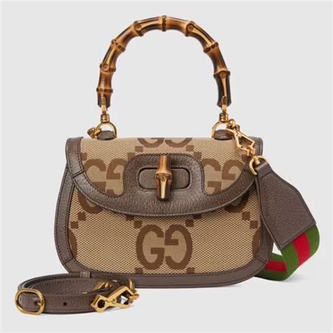 gucci bamboo bag medium|Gucci bamboo bag price.